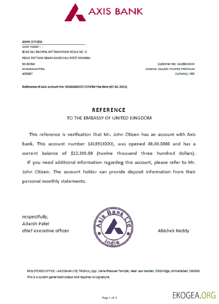 Inde , Axis , reference